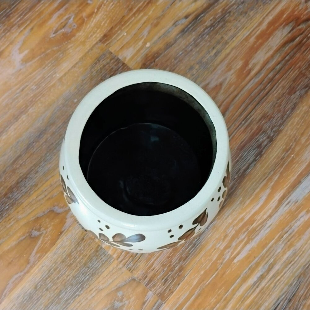 Beaumont Brothers Pottery Crock, Brown Leaves Salt Glaze Stoneware BBP Vintage - Picture 6 of 7